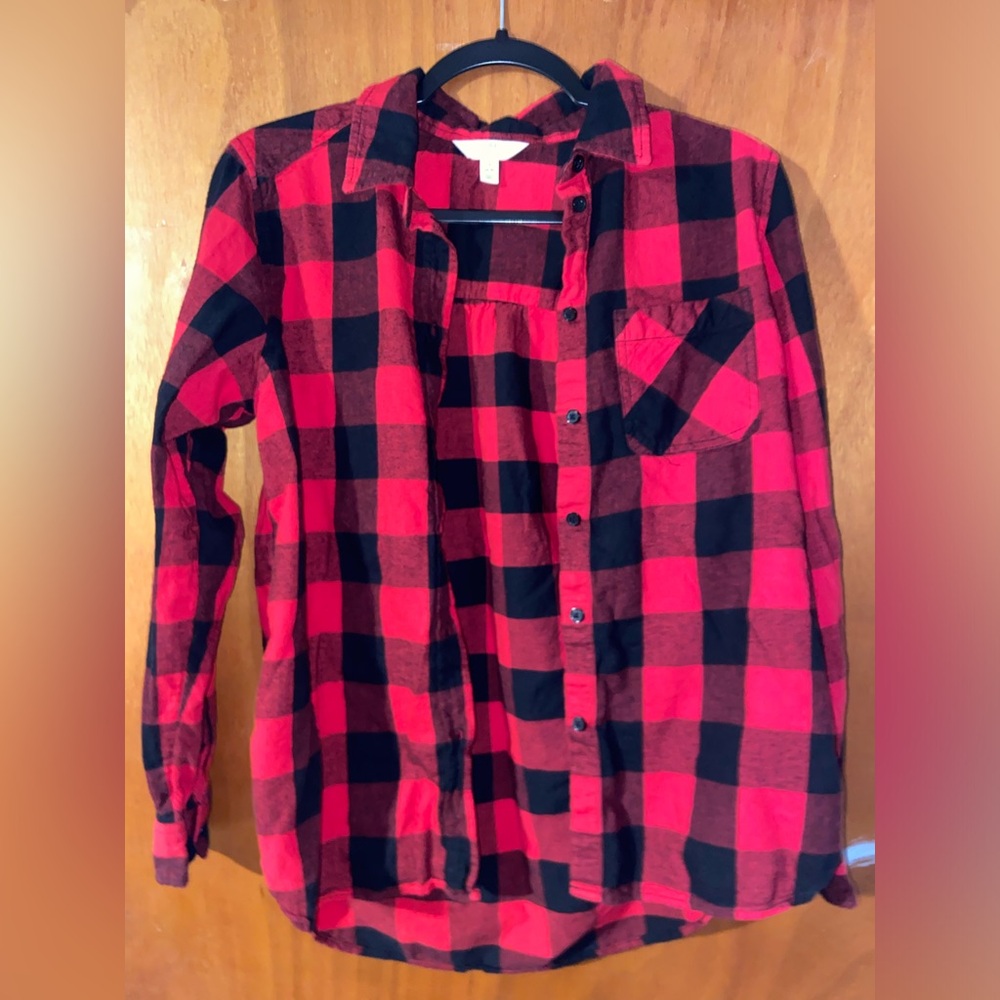 Small red flannel